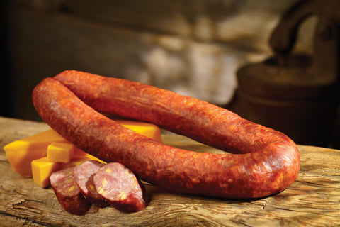Smoked Cheddar Cheese Polish Sausage