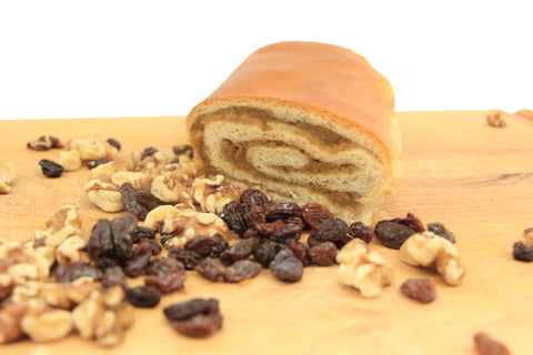Freshly Baked Nut Roll W/ Raisins