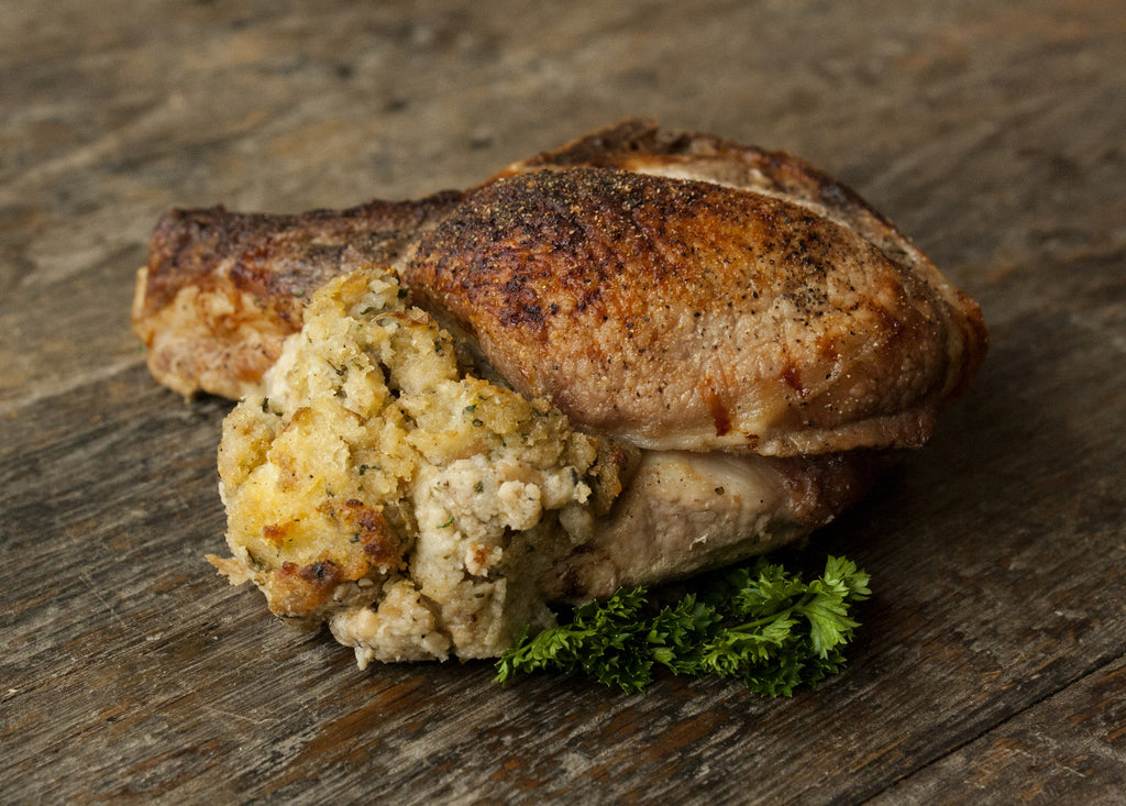 Bone-in Stuffed Pork Chops